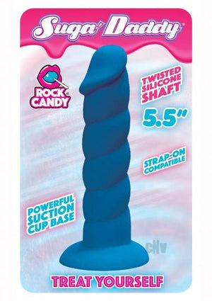 Rock Candy Suga Daddy 5.5 Inches Dildo Blue