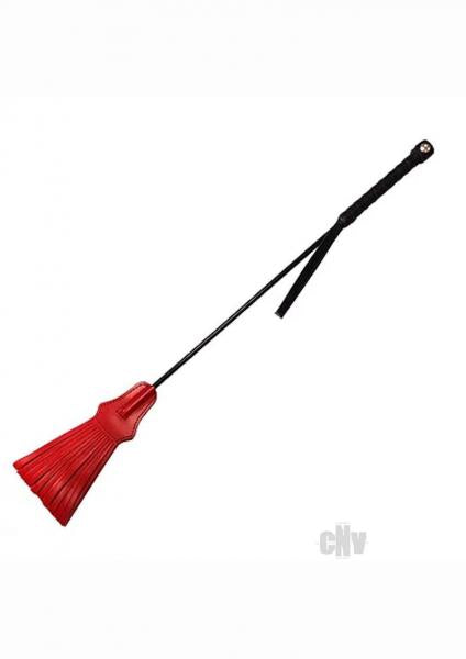 Rouge Tasseled Riding Crop Red