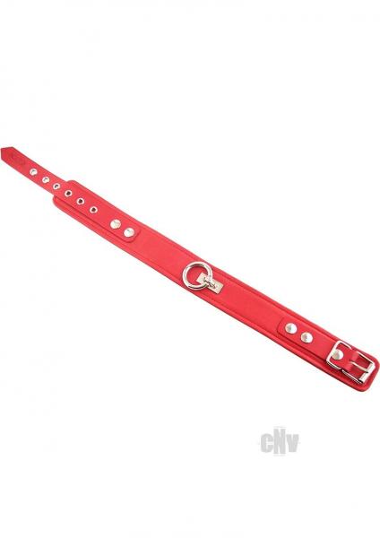 Rouge Plain Collar 1 Ring Red