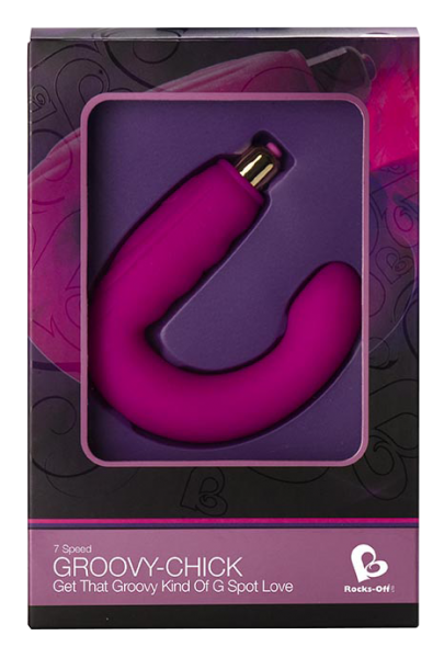 Groovy Chick Silicone Pink Vibrator