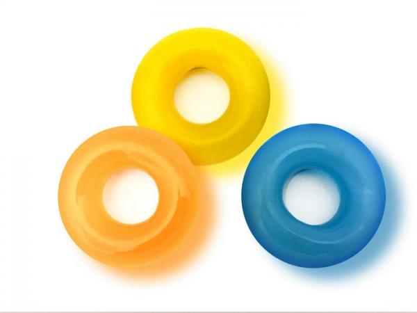 Rascal Toys The D Ring Glow X3 3 Piece Donut Kit