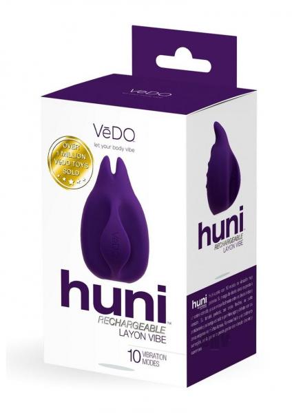 Vedo Huni Rechargeable Finger Vibe Deep Purple