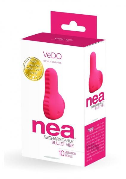 Vedo Nea Rechargeable Finger Vibe Foxy Pink