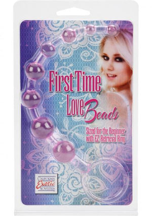 First Time Love Beads 8.25 Inch Pink