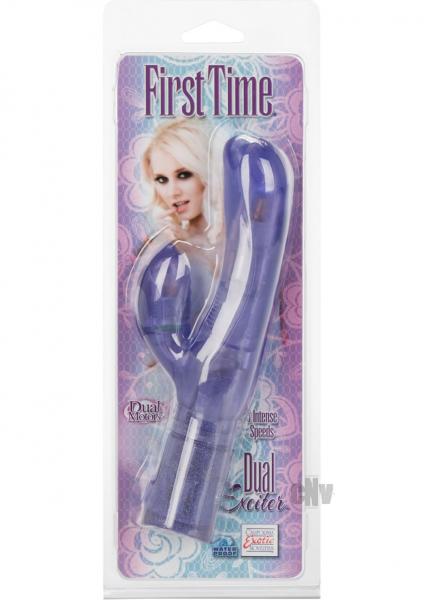 First Time Dual Exciter Purple Vibrator