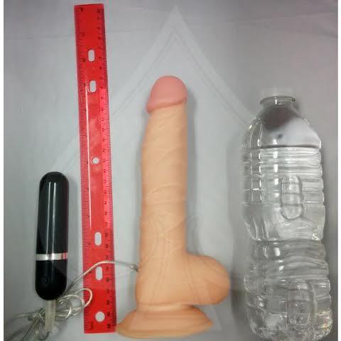 Mr. Just Right Elite Eight Suction Cup Dong Vibrator