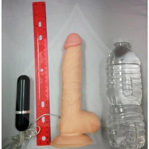 Mr. Just Right Elite Eight Suction Cup Dong Vibrator