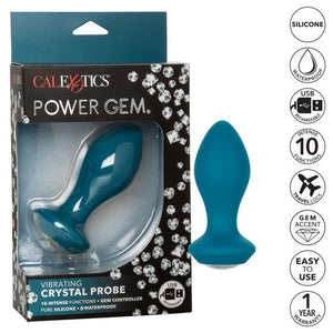 Power Gem Vibrating Crystal Probe Blue