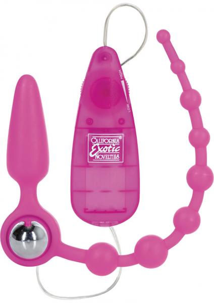 Booty Call Double Dare Silicone Probe Beads Pink