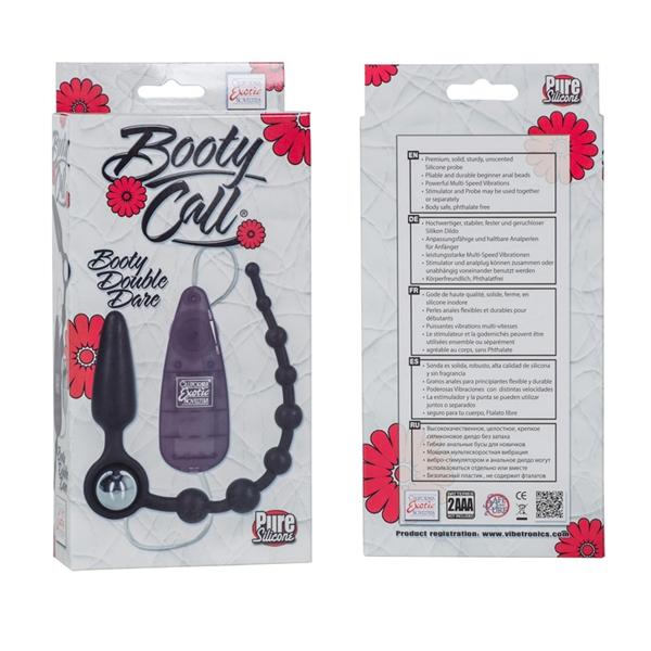 Booty Call Double Dare Probe Beads Black