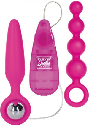 Booty Call Booty Vibro Kit Pink