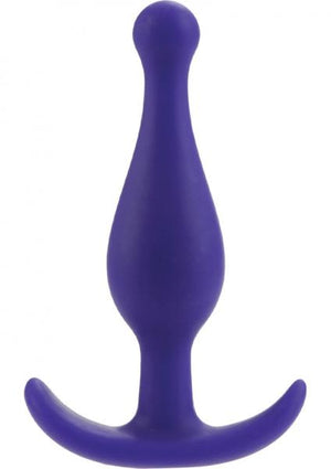 Booty Call Booty Rocker Silicone Anal Plug Purple