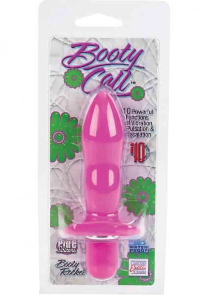 Booty Rocket 10 Functions Silicone Waterproof Probe Pink