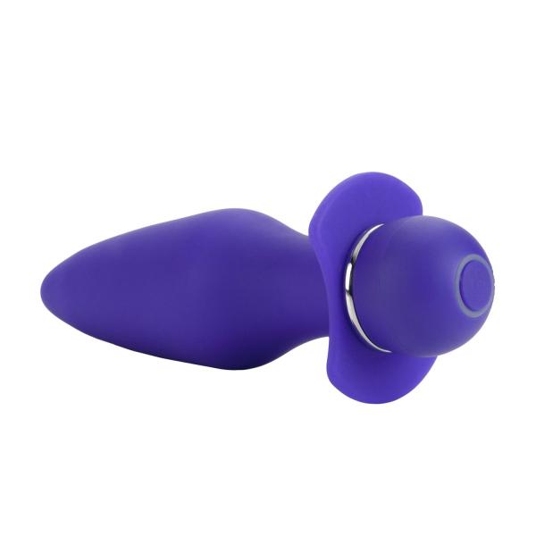 Booty Call Booty Rider Purple Vibrating Butt Plug