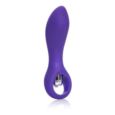 Vibrating Silicone Booty Probe Purple