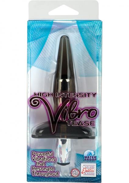 High Intensity Vibro Tease 3.75 Inch Smoke