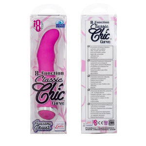 Classic Chic Curve 8 Function Pink Vibrator