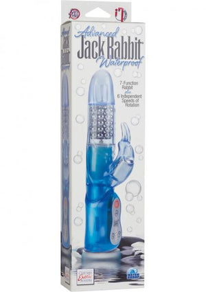 Advanced Jack Rabbit Vibrator Waterproof Blue 5 Inch