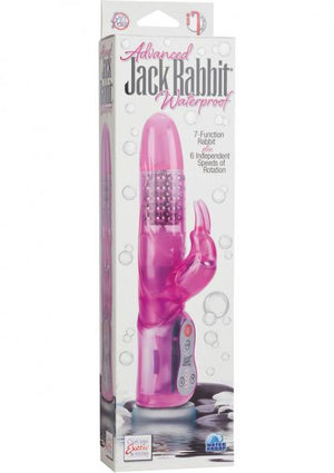 Advanced Jack Rabbit Vibrator Waterproof Pink 5 Inch