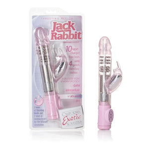 Thrusting Jack Rabbit Pink Vibrator