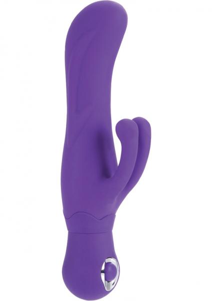 Posh Silicone Double Dancer Purple Vibrator