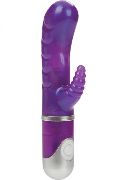 Pearl Passion Please 2 Speed Waterproof 4.25 Inch Purple