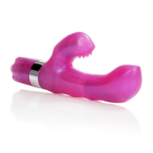 Platinum Edition G Kiss Dual Motor Vibe Pink 4 Inch