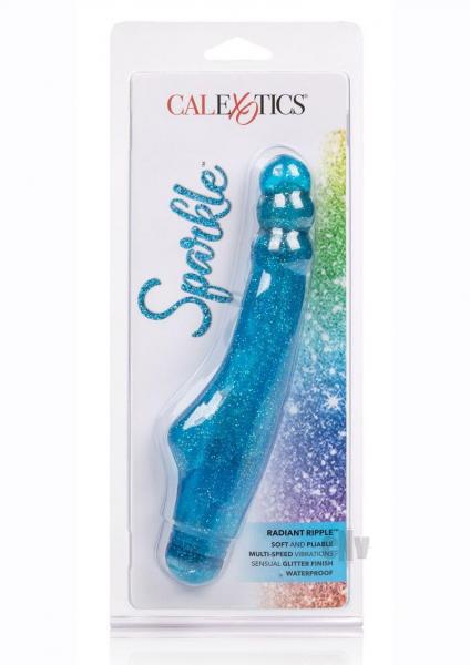 Sparkle Radiant Ripple Blue Vibrator