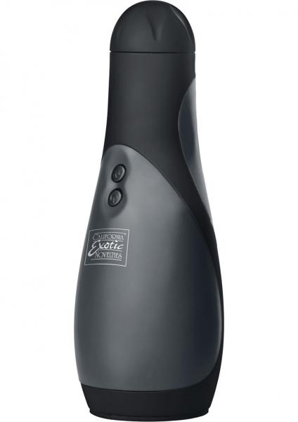 Apollo Power Stroker Masturbator Black 8.5 Inch