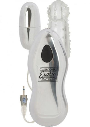 Sterling Collection Combo Pack 3 Standard Silver Plug In Bullet With Sleeve 2 Speed Push Button Cont