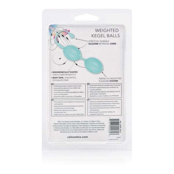 Weighted Kegel Balls Teal Green