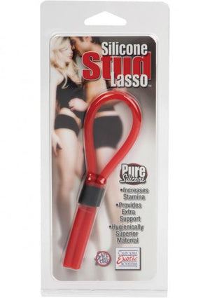 Silicone Stud Lasso Red