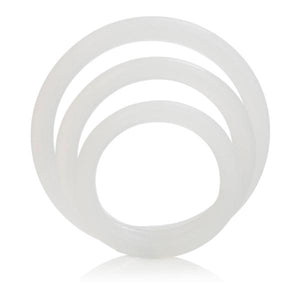 Silicone Support Rings 3 Pack Clear