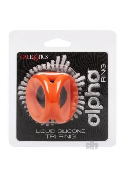 Alpha Liquid Silicone Tri Ring Orn