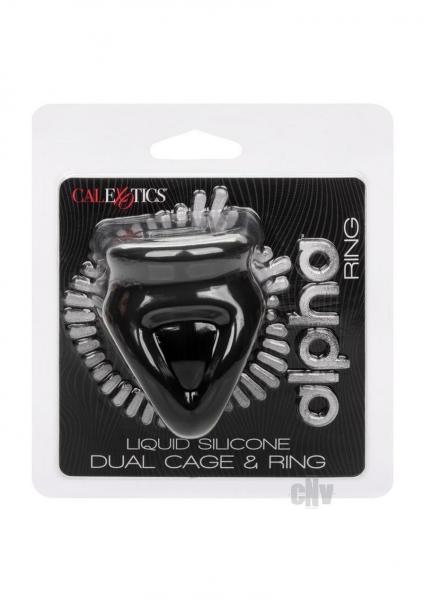 Alpha Liquid Silicone Dual Cage Ring