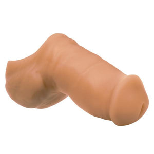 Packer Gear Ultra Soft Beige Stand To Pee Hollow Packer