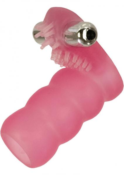 Pleasure Enhancer With Removable Stimulator Waterproof 3.5 Inch Pink