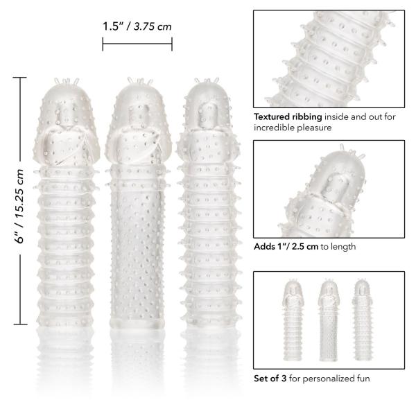 3 Piece Extension Kit Clear