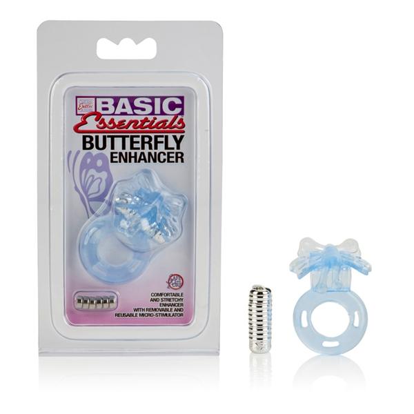 Butterfly Enhancer With Removable Stimulator Blue