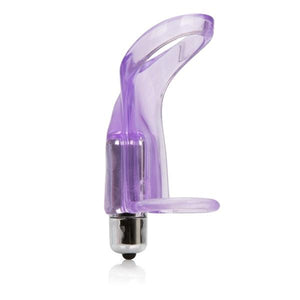 Intimate Pleasure Ring Vibrating Purple Enhancer