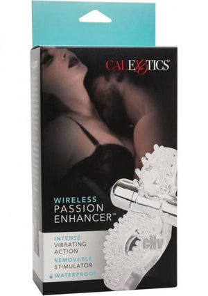 Wireless Passion Enhancer Clear Vibrating Cock Ring