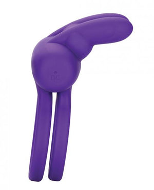 Rockin Rabbit Enhancer Vibrating Cock Ring Purple