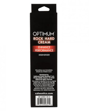 Optimum Rock Hard Cream Desensitizer 4oz