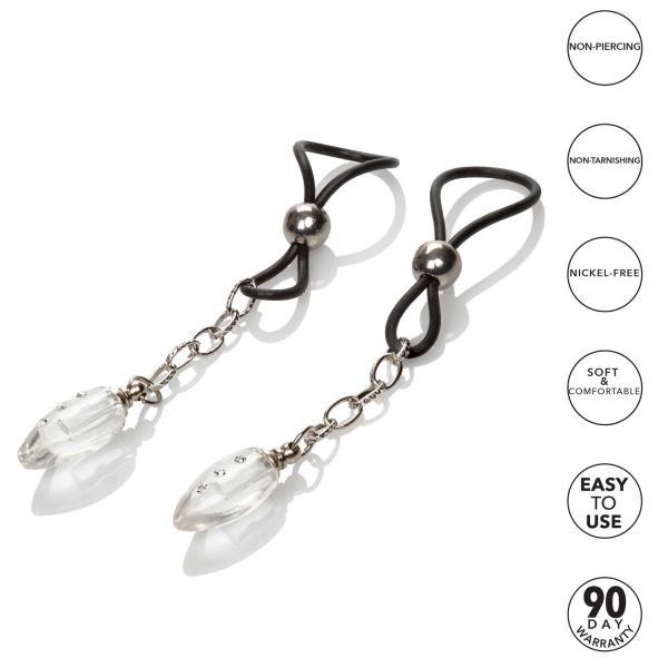 Nipple Play Non Piercing Jewelry Crystal Teardrop