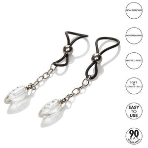 Nipple Play Non Piercing Jewelry Crystal Teardrop
