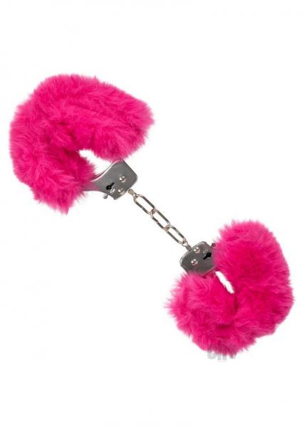 Ultra Fluffy Furry Cuffs Pink