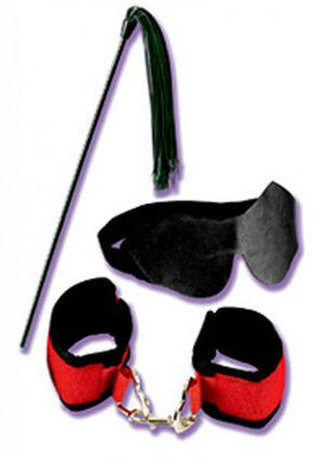 Lovers Super Strap Heart Ring Fantasy Kit Red And Black