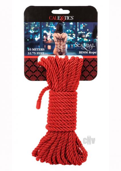 Scandal Bdsm Rope 10m Red