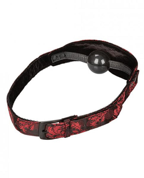 Scandal Hidden Pleasure Ball Gag Red O/S