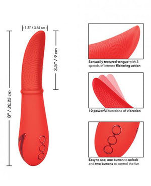 California Dreaming Laguna Beach Lover Red Vibrator